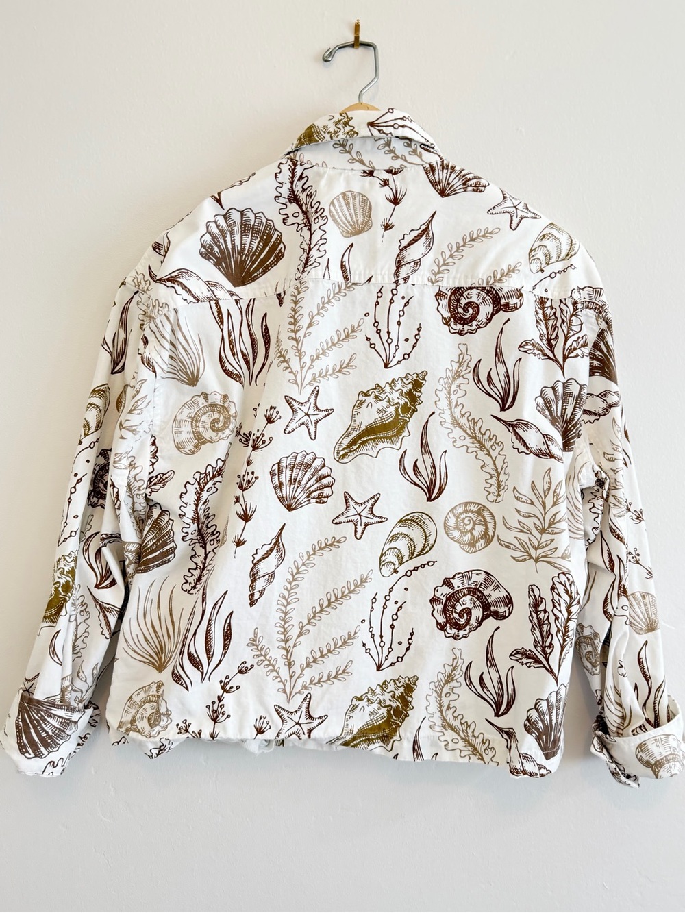 Anthro Cotton Seashell Jacket - Picture 5 of 8